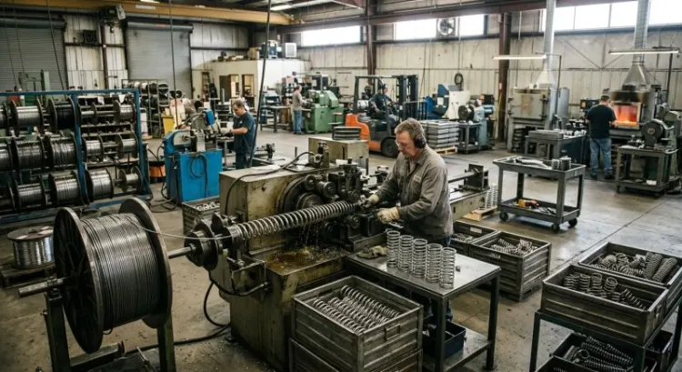 Fabricant de ressorts métalliques : comment définir les bonnes spécifications techniques pour votre commande