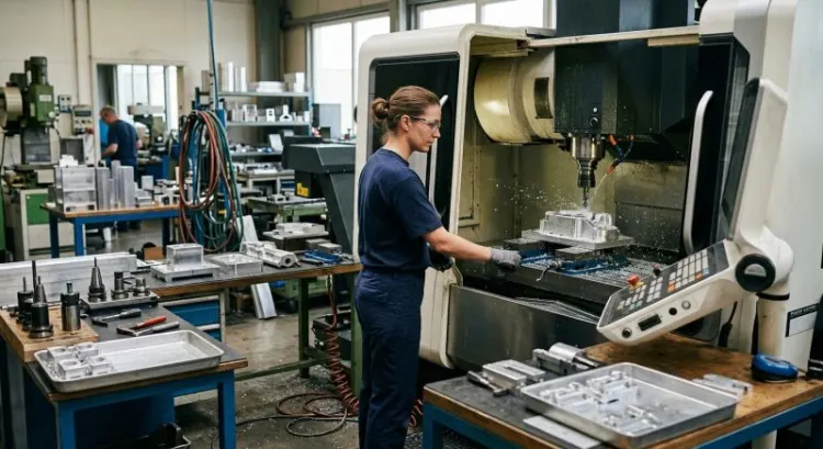Sous-traitant usinage CNC aluminium en petites séries, machines spéciales