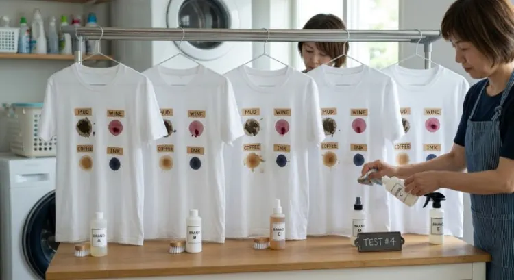 Meilleur détachant textile : comparatif France Vanish, Dr Beckmann 2026