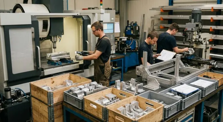 Sous-traitant usinage CNC aluminium en petites séries, machines spéciales